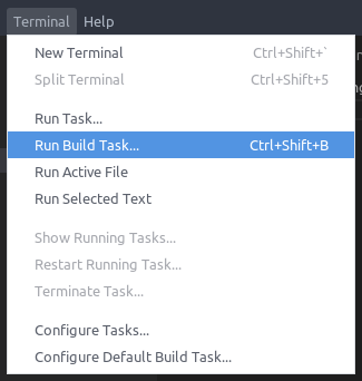 run-build-task